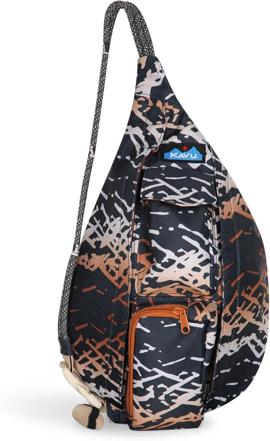 KAVU Mini Rope Sling Pack with Adjustable Rope Shoulder Strap