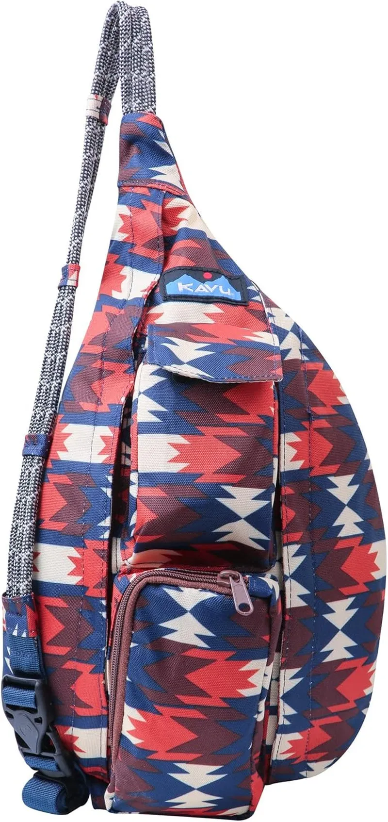 KAVU Mini Rope Sling Pack with Adjustable Rope Shoulder Strap