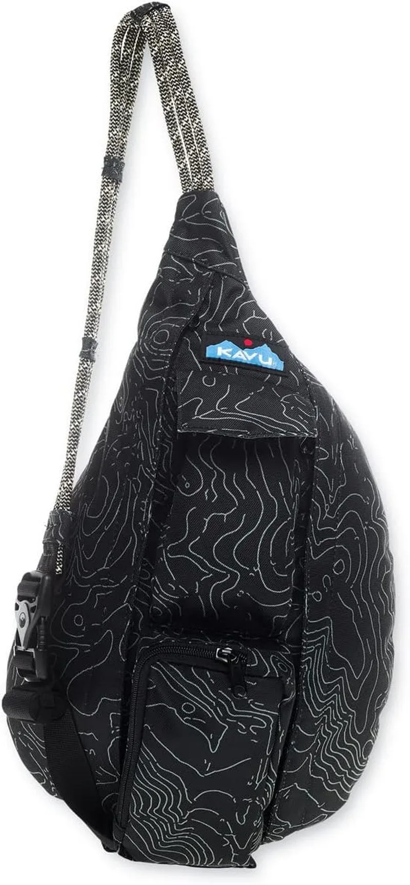 KAVU Mini Rope Sling Pack with Adjustable Rope Shoulder Strap
