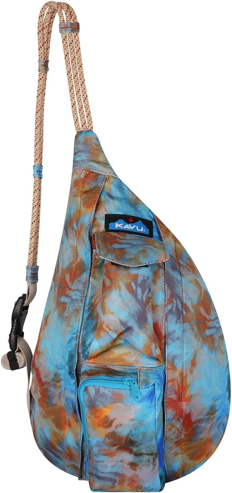 KAVU Mini Rope Sling Pack with Adjustable Rope Shoulder Strap