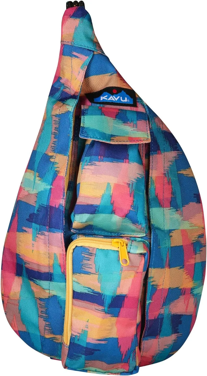 KAVU Mini Rope Sling Pack with Adjustable Rope Shoulder Strap