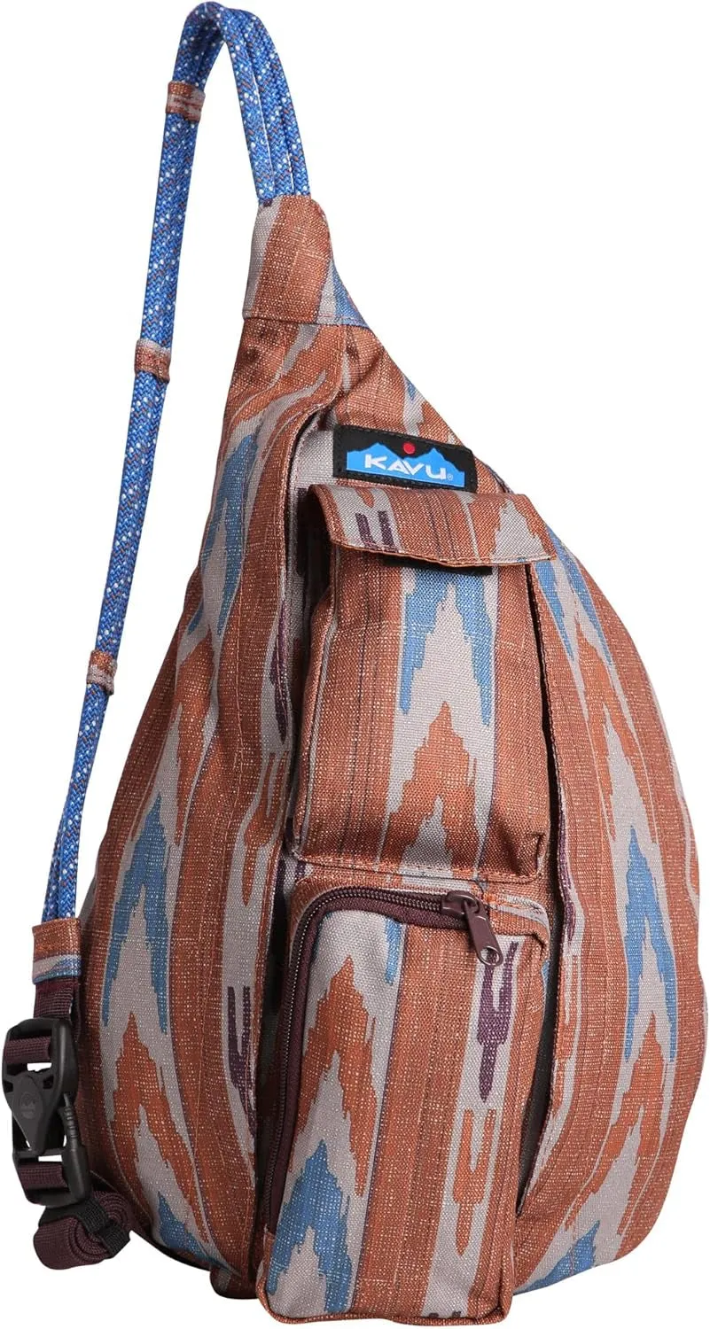 KAVU Mini Rope Sling Pack with Adjustable Rope Shoulder Strap