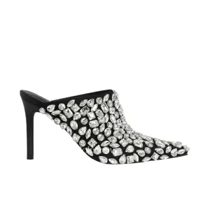 Luxury Crystal Mule Sandals