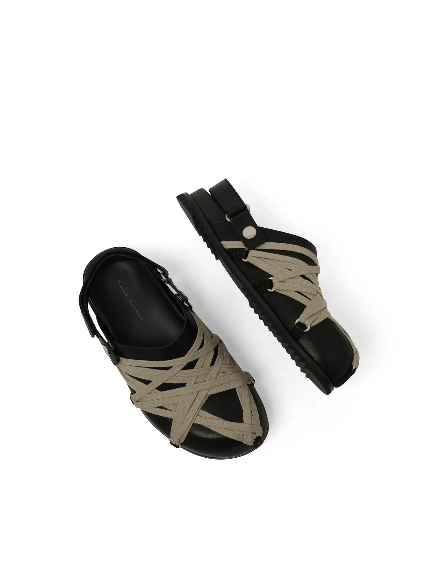 Megalaced Mule Granola in Black