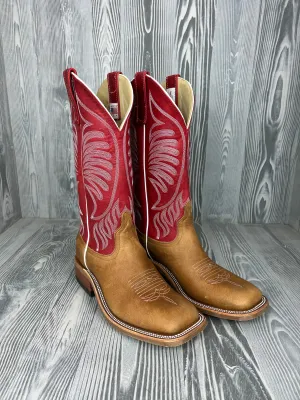 Men's Anderson Bean Vintage Cognac Old Town with 13" Red Avatar Tops