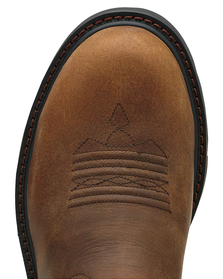 Men's Groundbreaker Steel-Toe Pull-On Boots