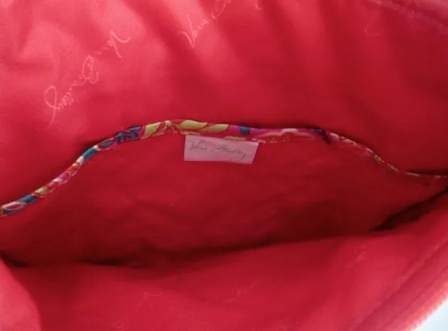 NEW VERA BRADLEY Quilted Vegan Shoulder Bag Cross Body Swingpack Purse PINK BLUE PURPLE