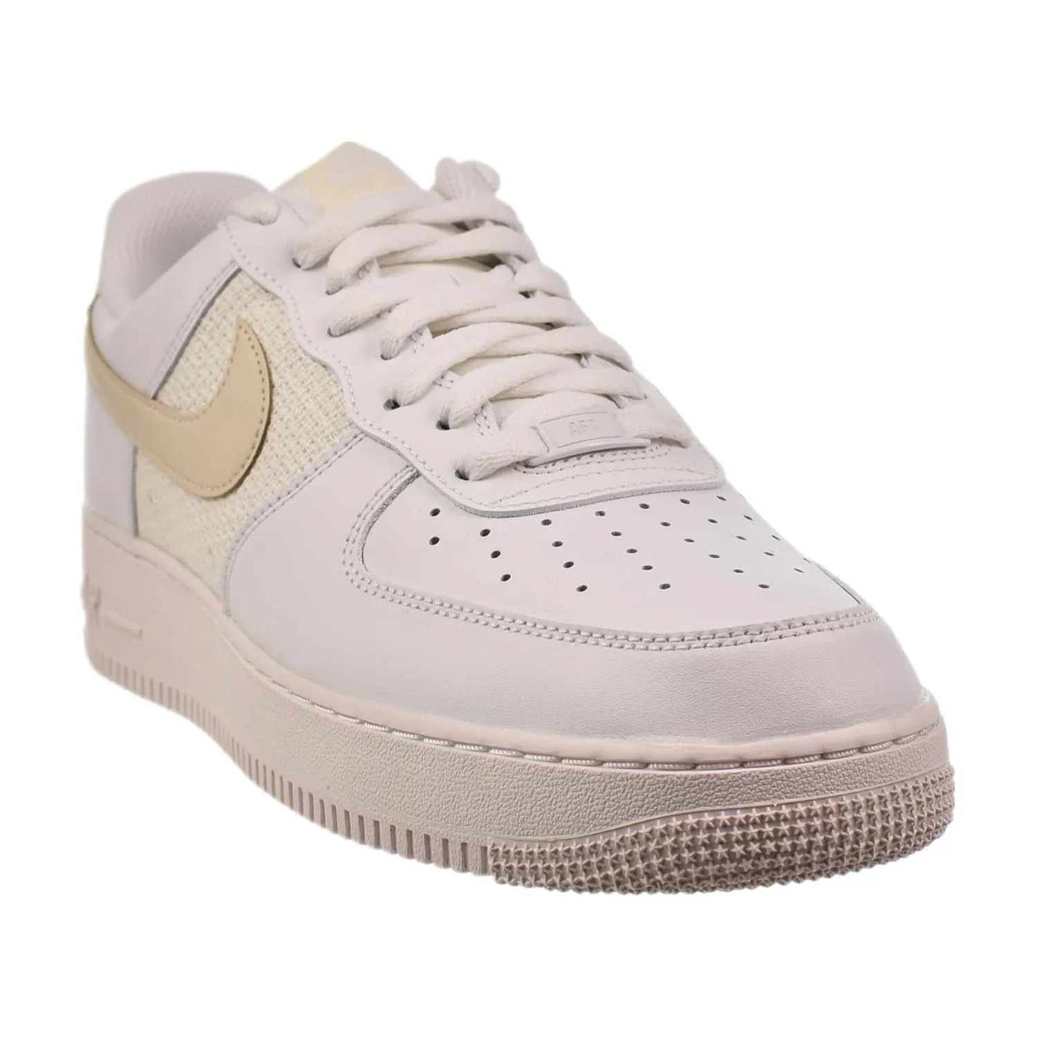 Nike Air Force 1 '07 Essential "Cross Stitch" Women's Shoes Summit White-Fossil