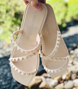Nude Diva Studded Sandal