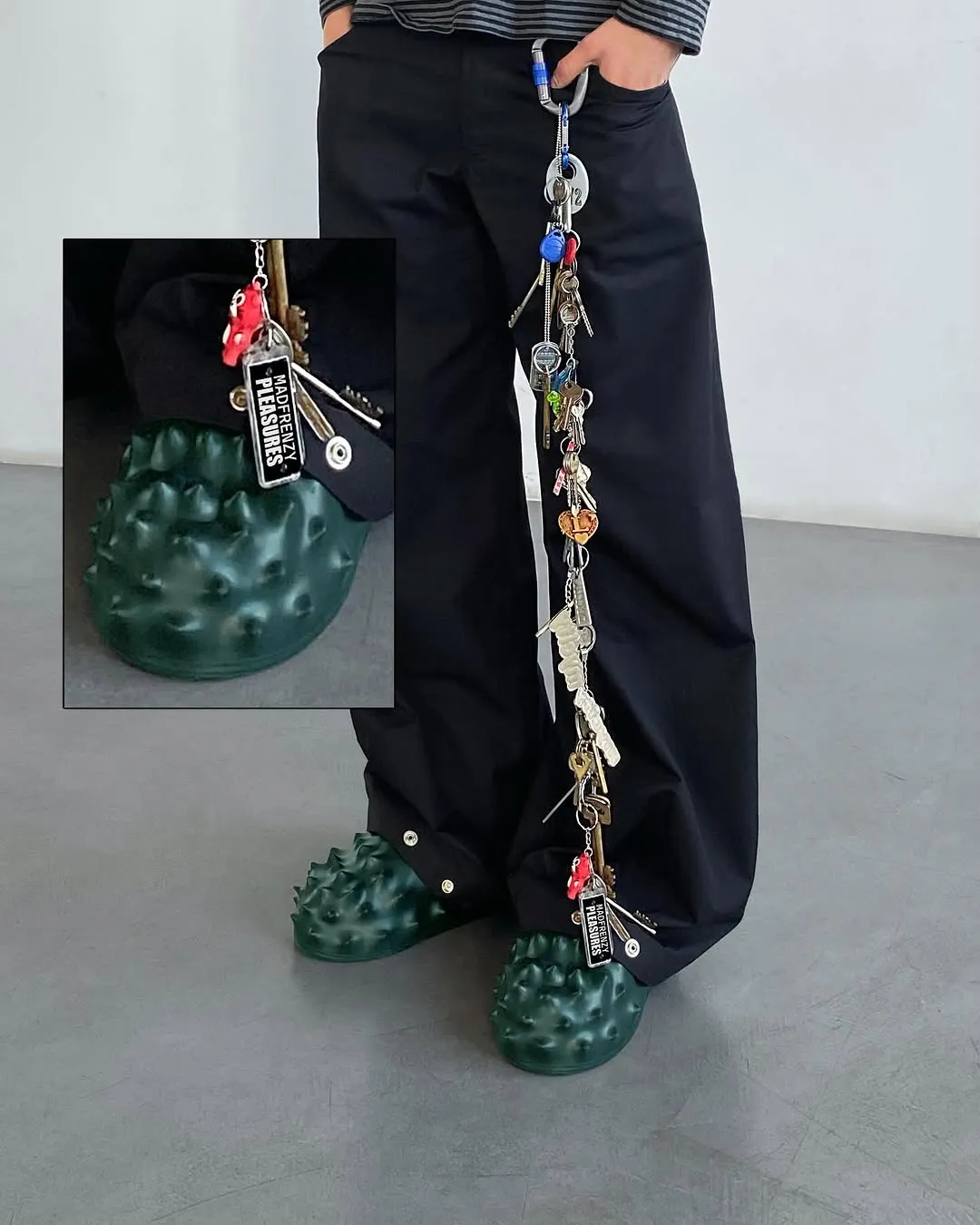 Pleasures x Spiked Shoes