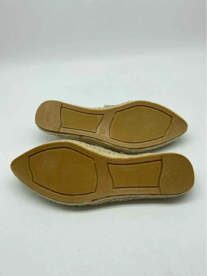 Pre-Owned Castamere Tan Size 38 Mule Flats