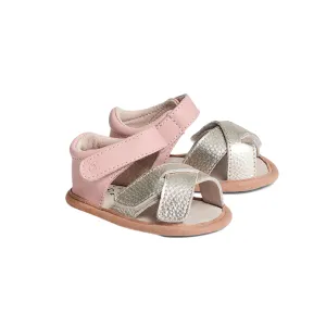 Pretty Brave Criss-Cross - Blush/Gold - UNBOXED