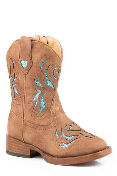 Roper Toddler Glitter Breeze Boots Style 09-017-1901-1549