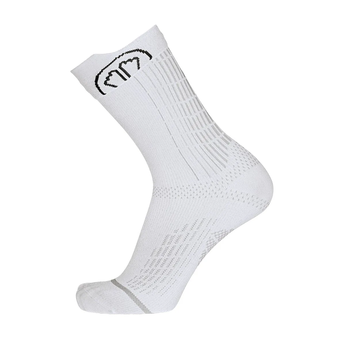 RUN ANATOMIC CREW UNISEX RUNNING SOCKS WHITE