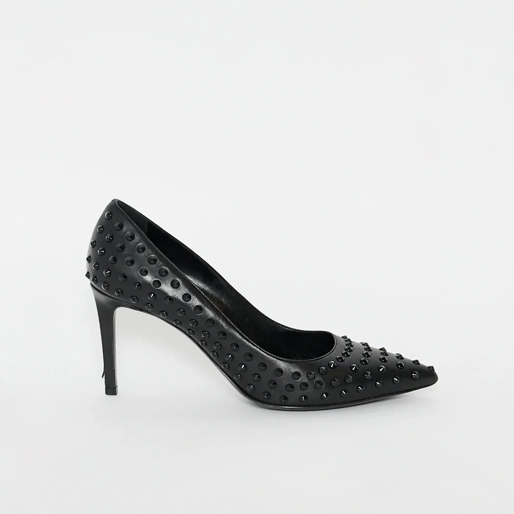 Saint Laurent Studded Mid Heel Sz 39
