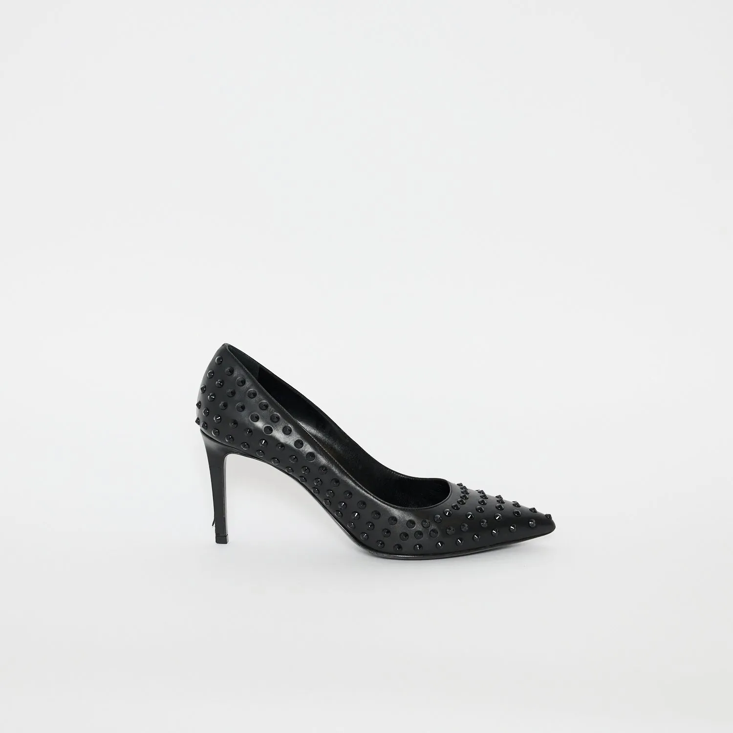 Saint Laurent Studded Mid Heel Sz 39
