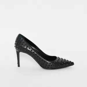 Saint Laurent Studded Mid Heel Sz 39