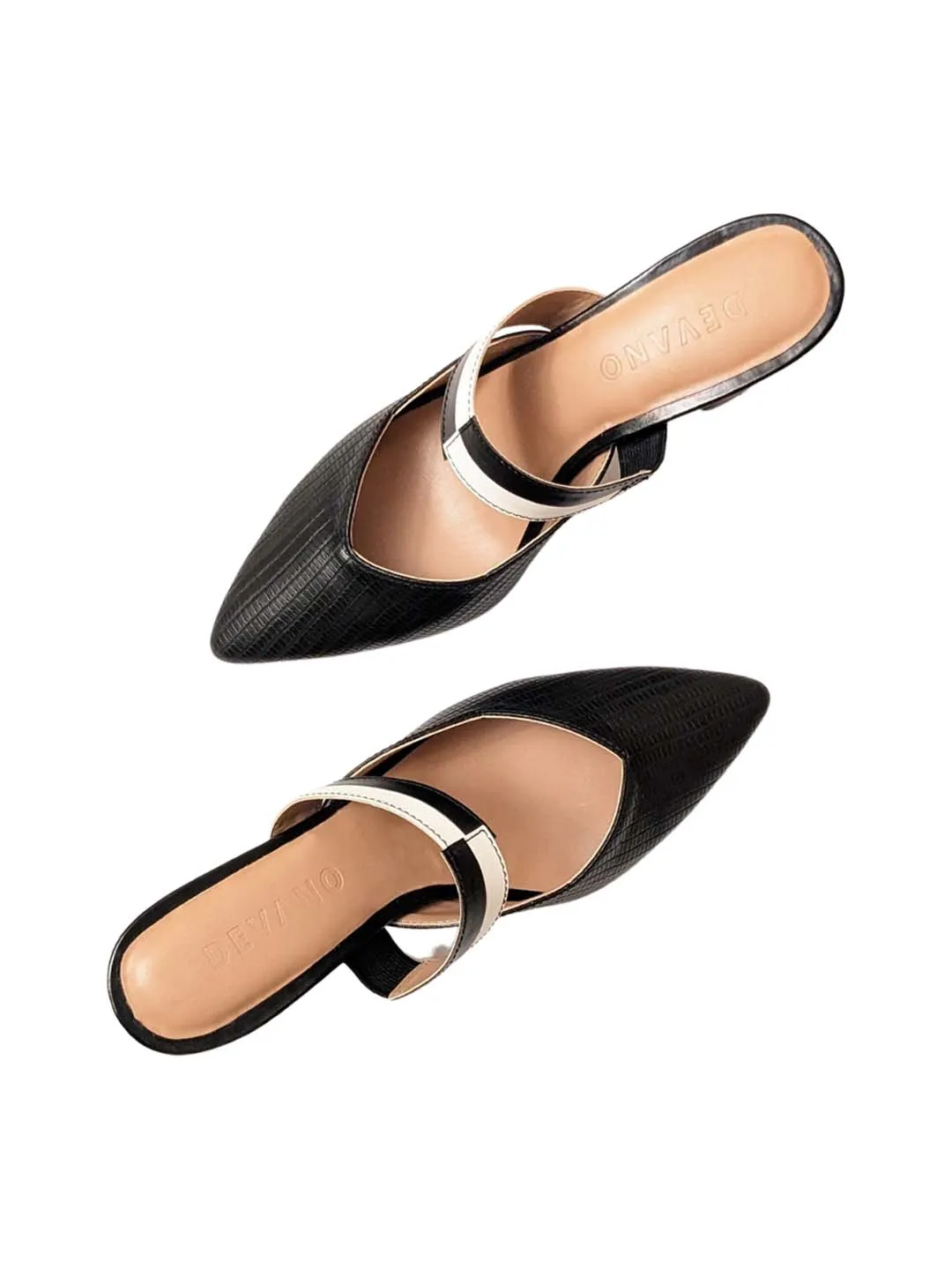 Sancia Mules Midnight Black
