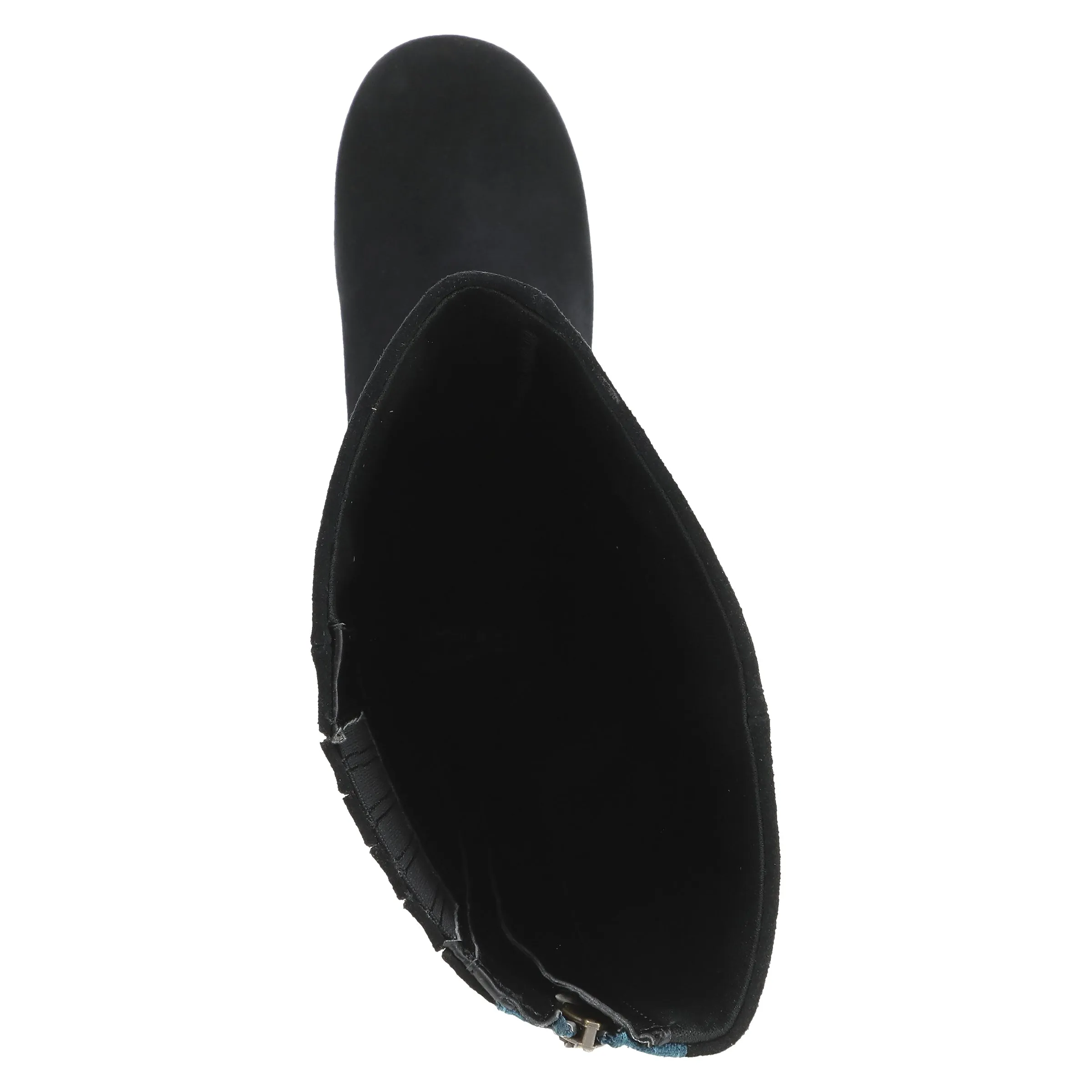 Shelbie Black Waterproof Suede