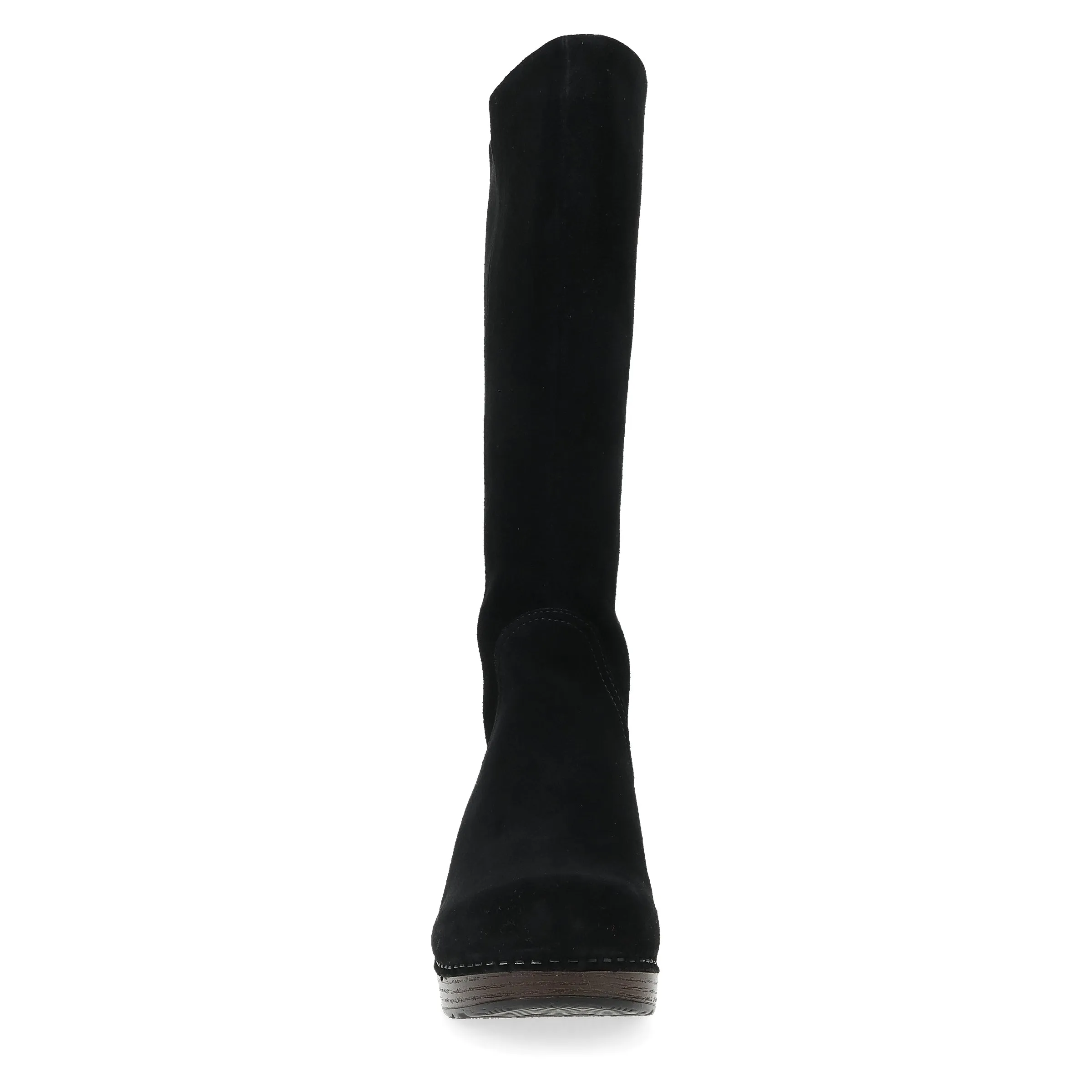 Shelbie Black Waterproof Suede