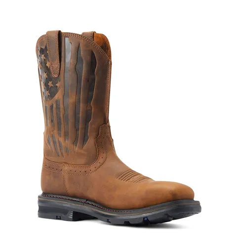 Sierra Shock Shield Patriot Steel Toe