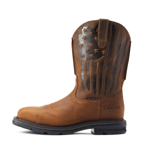 Sierra Shock Shield Patriot Steel Toe