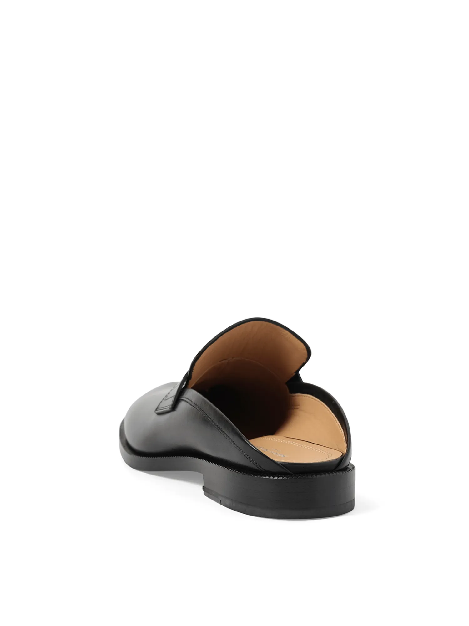 Tabi City Loafer Mule in Black