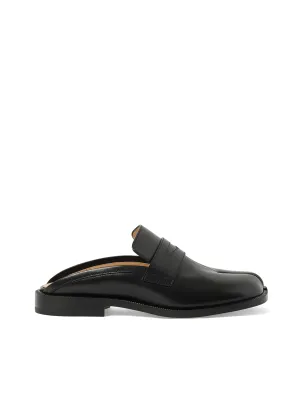 Tabi City Loafer Mule in Black