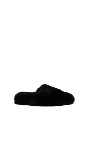 Teddy Mule in Black