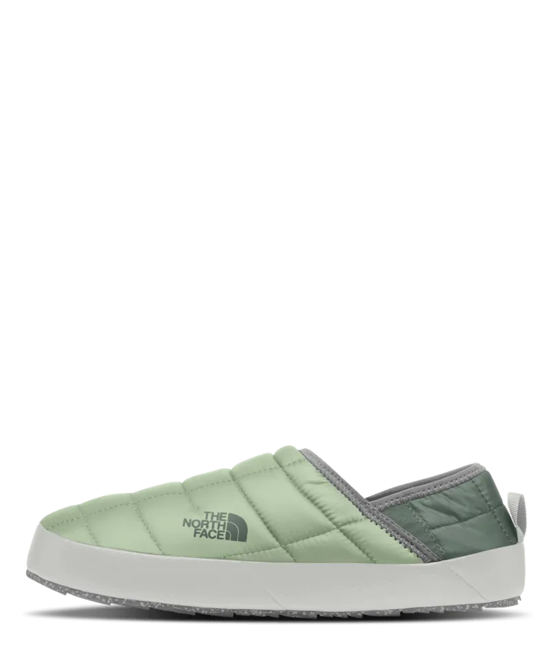 The North Face Womens ThermoBall Traction Mule V Slipper in Misty Sage and Dark Sage 2024