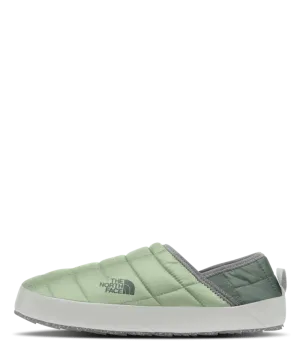 The North Face Womens ThermoBall Traction Mule V Slipper in Misty Sage and Dark Sage 2024