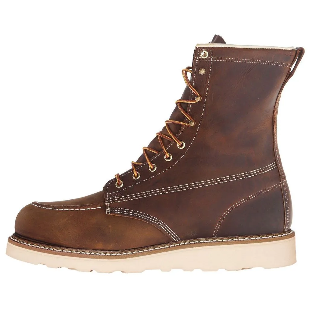 Thorogood 8 Inch Moc Toe Safety Toe Men's Work Boots