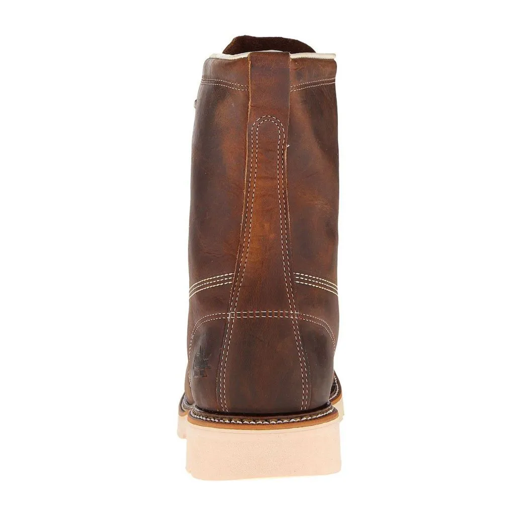Thorogood 8 Inch Moc Toe Safety Toe Men's Work Boots