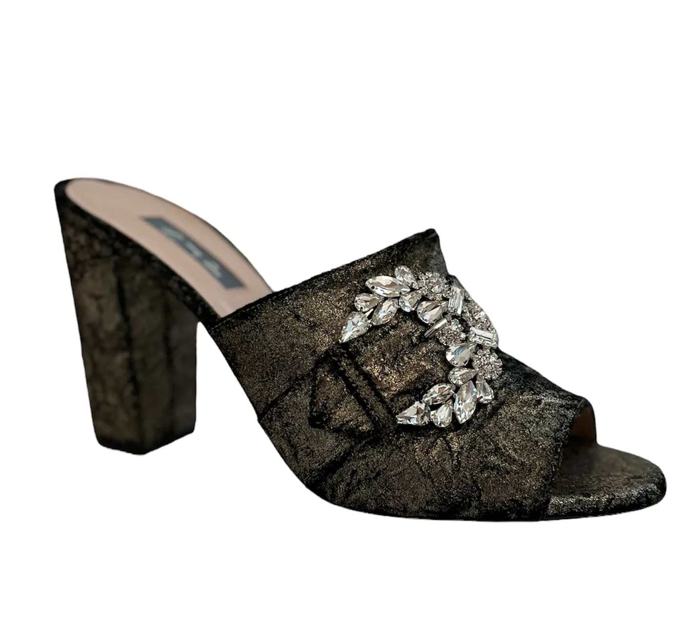 Tinker Mule- Exclusive Grey Velvet