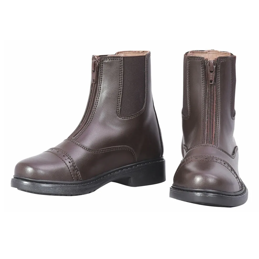 TuffRider Children's Front-zip Paddock Boots