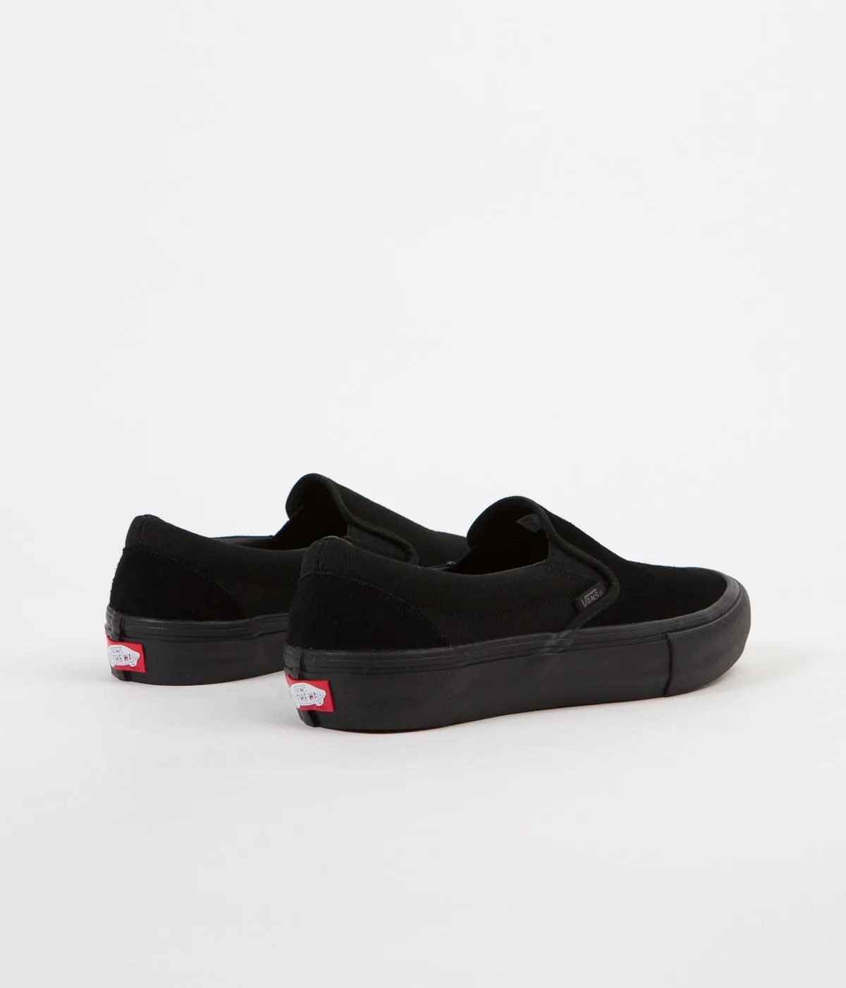 Vans Slip On Pro Shoes - Blackout