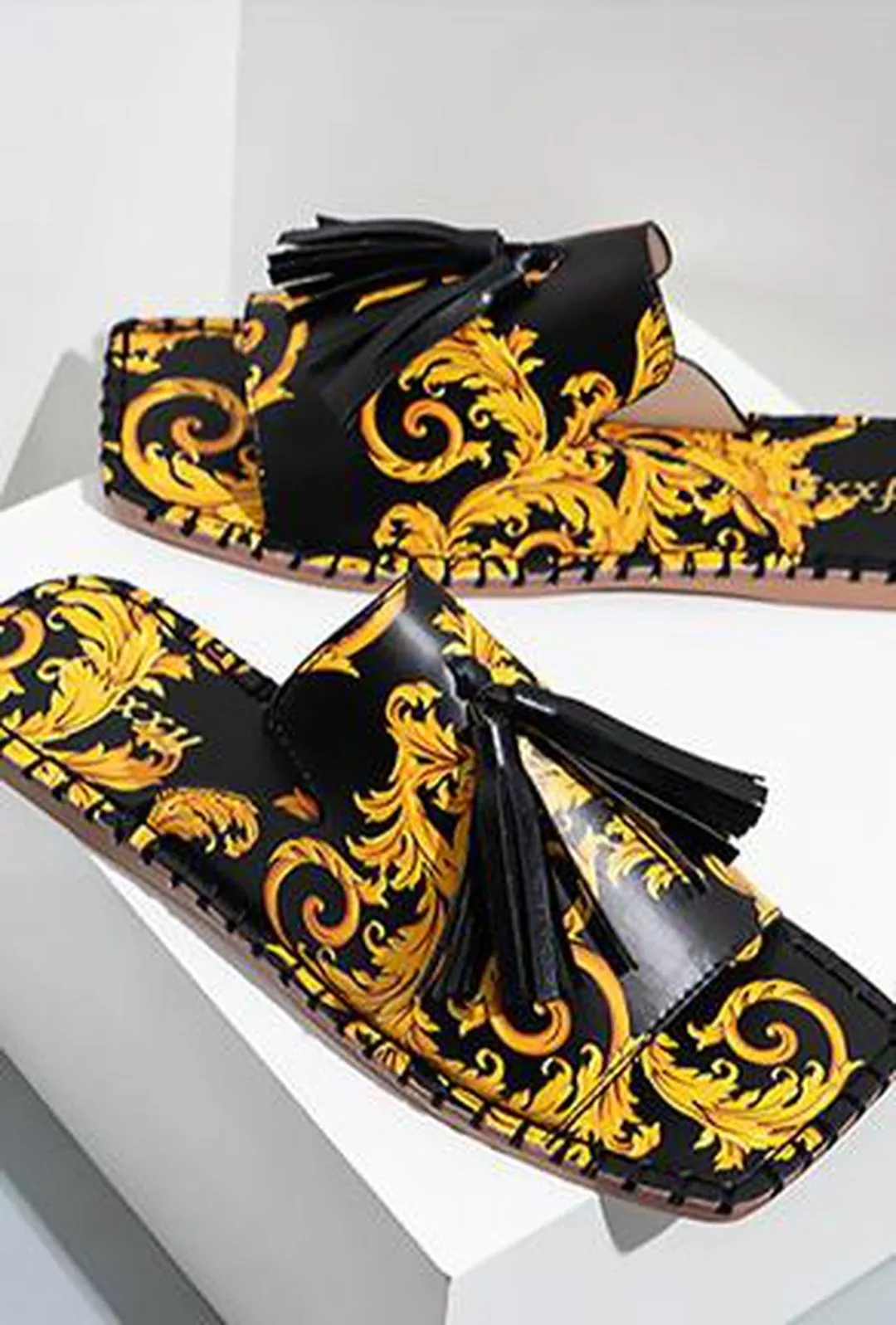 VEGAS - PRINTED SLIDE MULE