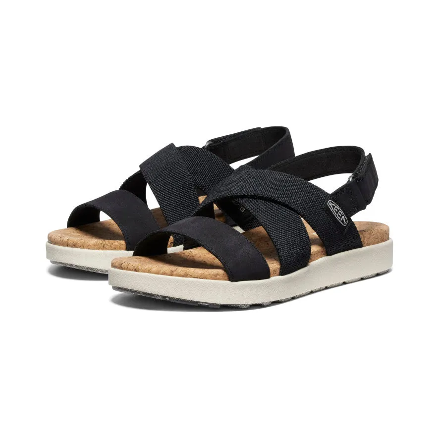 Women's Elle Criss Cross Black Birch